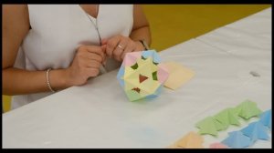 Обучающий видеоролик «Кусудама «Звездный шар»»