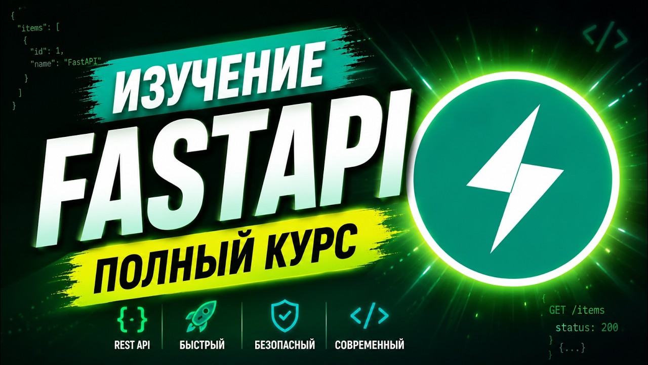 Полный Курс по FastAPI / Библиотека Python FastAPI в одном видео для начинающих смотреть онлайн