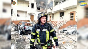 Завершены спасательные работы в жилом доме, пострадавшем от ракетного удара