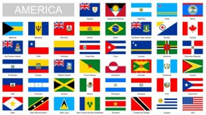 Флаги стран Северной и Южной Америки | Flags of the countries of North and South America