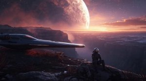Beneath a Distant Sky ｜ Relaxing Space Ambient for Escaping Into the Infinite
