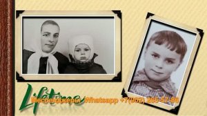 Дети поздравили папу с юбилеем, цена слайд шоу из фотографий