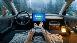 Я Попробовал Кемпинг В Шторме На Тесле
