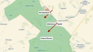 ‼️🇷🇺🇺🇦После прорыва границы в Харьковской области армия России ворвалась в Казачью Лопань.