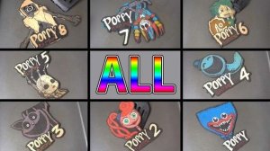 ВСЕ БОССЫ POPPY PLAYTIME В ИСКУССТВЕ ЗАПЕЧЕНЫХ ФИГУРОК — ПРОТОТИП 1006, ДОКТОР, РОРИ, КЭТНАП, ДОГДЭЙ