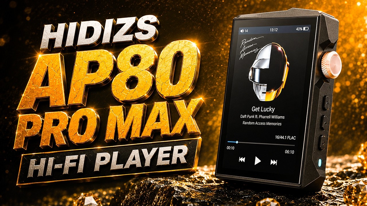 HIDIZS AP80 PRO MAX: ИДЕАЛЬНЫЙ КОМПАКТНЫЙ HI-FI ПЛЕЕР!