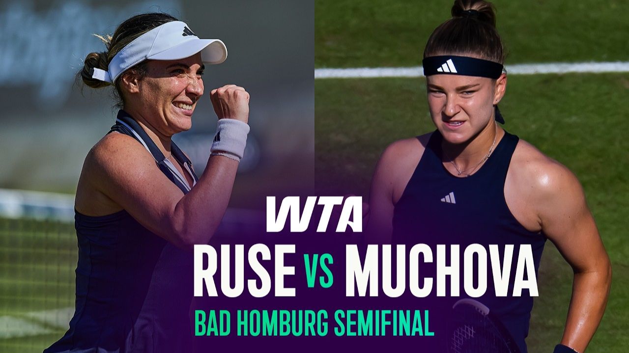 26.06.2026 | Елены-Габриэлы Рузе - Каролины Муховой | Хайлайт | WTA Bad Homburg 2026 смотреть онлайн