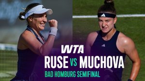 26.06.2026 | Елены-Габриэлы Рузе - Каролины Муховой | Хайлайт | WTA Bad Homburg 2026