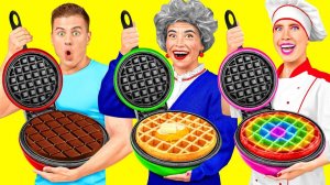 Кулинарный Челлендж# Я против Бабушки # Съедобная Битва от Fun Teen