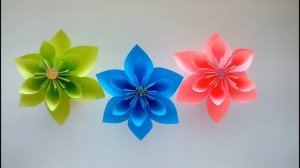 Что можно сделать из цветной бумаги Потрясающие цветы своими руками
