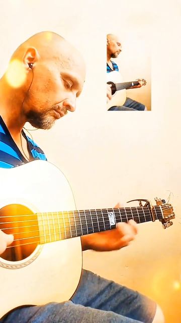 Пьеса для гитары "Когда поёт моя душа" - Guitar piece "When my Soul sings" смотреть онлайн