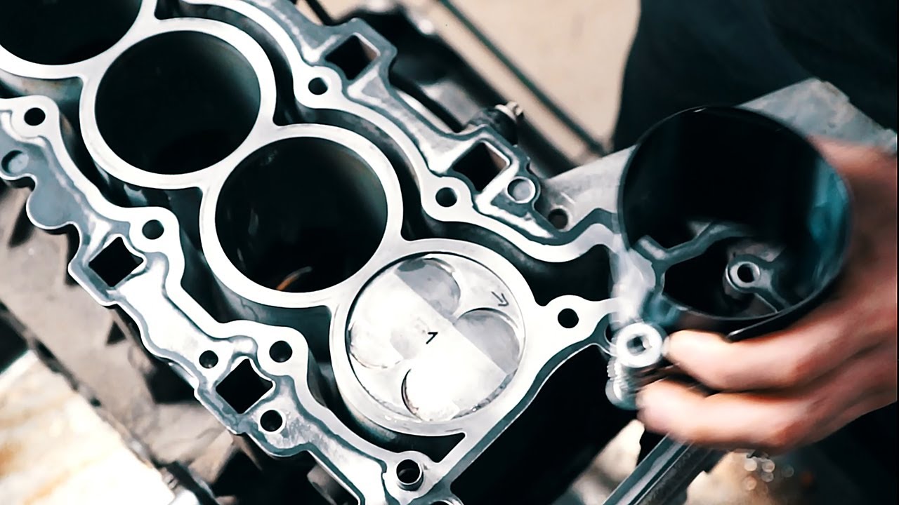 Капитальный ремонт N52B30/Engine repair N52B30 смотреть онлайн