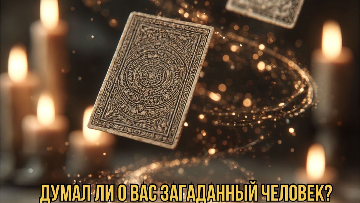 ТАРО РАСКЛАД. ДУМАЛ О ВАС ЗАГАДАННЫЙ МУЖЧИНА?