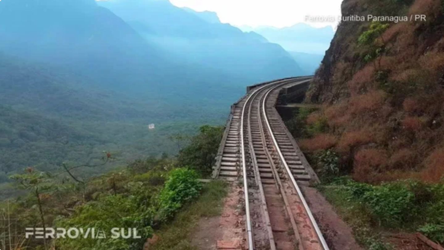 🚂 4К SmartTV ➤ 🌄 С акрофобией не смотреть! Виадуки по краю бездны: Сера-Верде, Бразилия! 🌄 смотреть онлайн