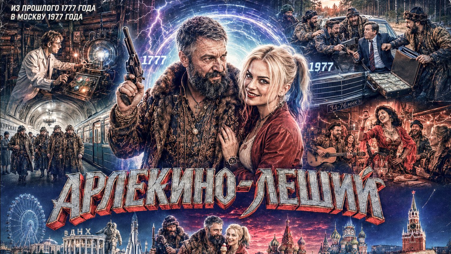 группа "АРЛЕКИНО" - ЛЕШИЙ текст Григорий Родственников/ Саша Веселов альбом "Неснятое Кино" 2026