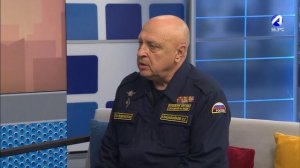 Начальник службы спасения на воде «Волгоспас» Станислав Красноженов на программе Всем подъем