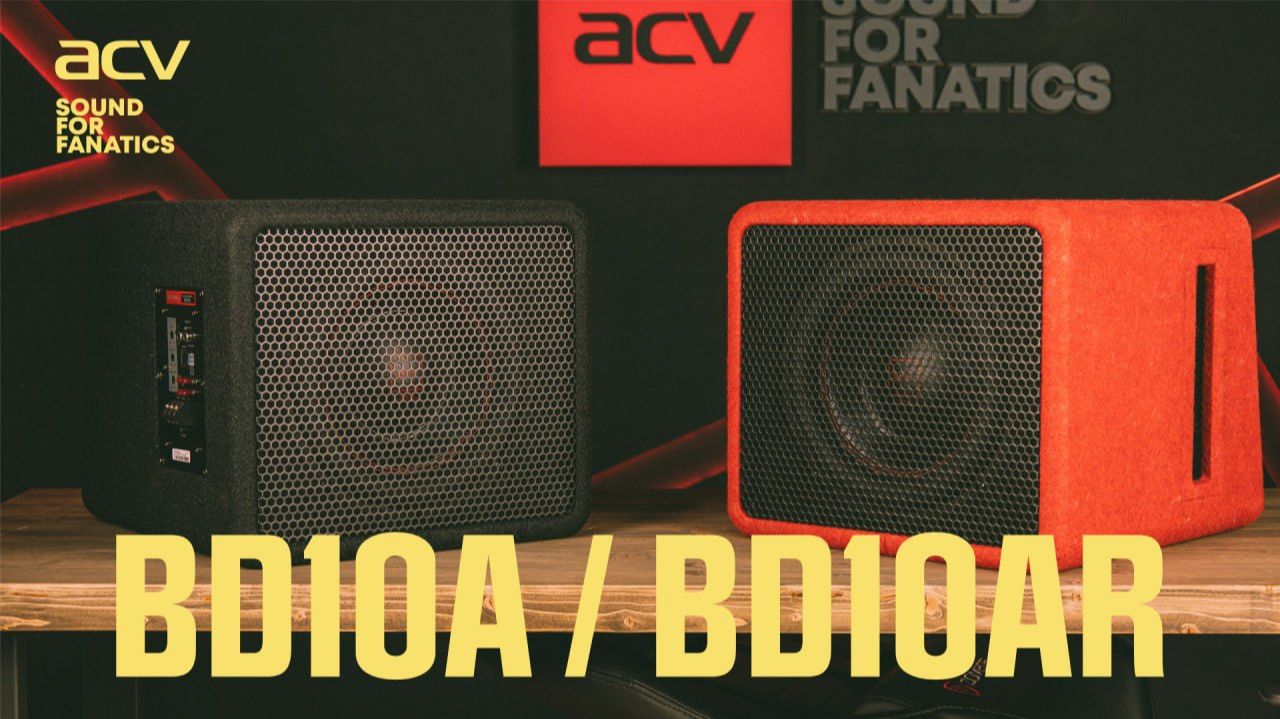 Обзор активных сабвуферов ACV BD10A