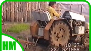 1998 год. Хроника нашей семьи. Первая Кошка в нашем доме. Работа Ильгиза. Вспашка огорода.