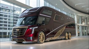 Роскошный автодом будущего: Cadillac Motorhome 2026