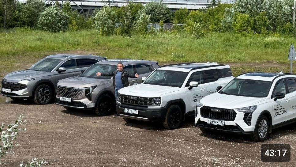 БОЛЬШОЙ СРАВНИТЕЛЬНЫЙ ТЕСТ-ДРАЙВ: Haval F7/H3/Jolion vs Changan Uni-S 4WD 2026г. смотреть онлайн