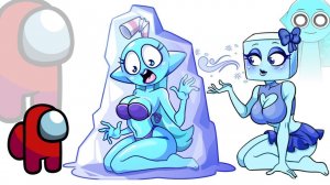 АМОГУС убивает персонажей СПРУНКИ: 🥵АКВА x 🥶АЙСЕЛЛА