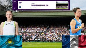 30/06⏰18:00 (2) 🇰🇿Елена Рыбакина - 🇨🇵Луиз Буассон/🏆Grand Slam 🇬🇧Уимблдон. 1-й круг