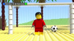 LEGO Фейл Что пошло не так на пляжном футболе? Лего Видео детям