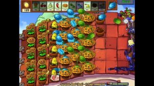 Plants vs zombies выживание Крыша Хардмод полное прохождение