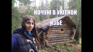 НОЧЁВКА в новой уютной ИЗБЕ. Рядом живёт МЕДВЕДИЦА с МЕДВЕЖАТАМИ.