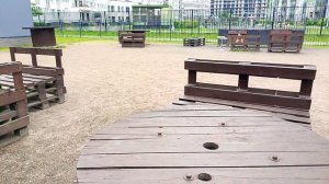 Обзорщица попалась охране. Съёмки на территории