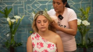 Masaje ASMR relajante de Doña Esperanza con susurros, relajación, hormigueo y sonidos para dormir 😴