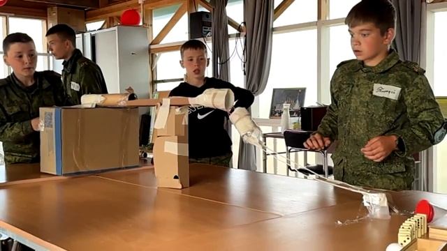 Работа машины Голдберга: 1-я смена лагеря "Архистратиг"
