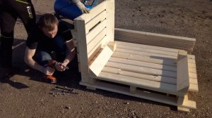Контейнер для хранения яблок. Сборка