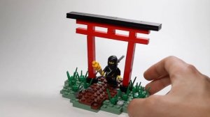 Простое японское творение Lego⎪Ворота Тории