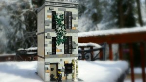 Изготовленный на заказ заброшенный и полуразрушенный модульный модуль LEGO + убежище злодея (JIMBRIC