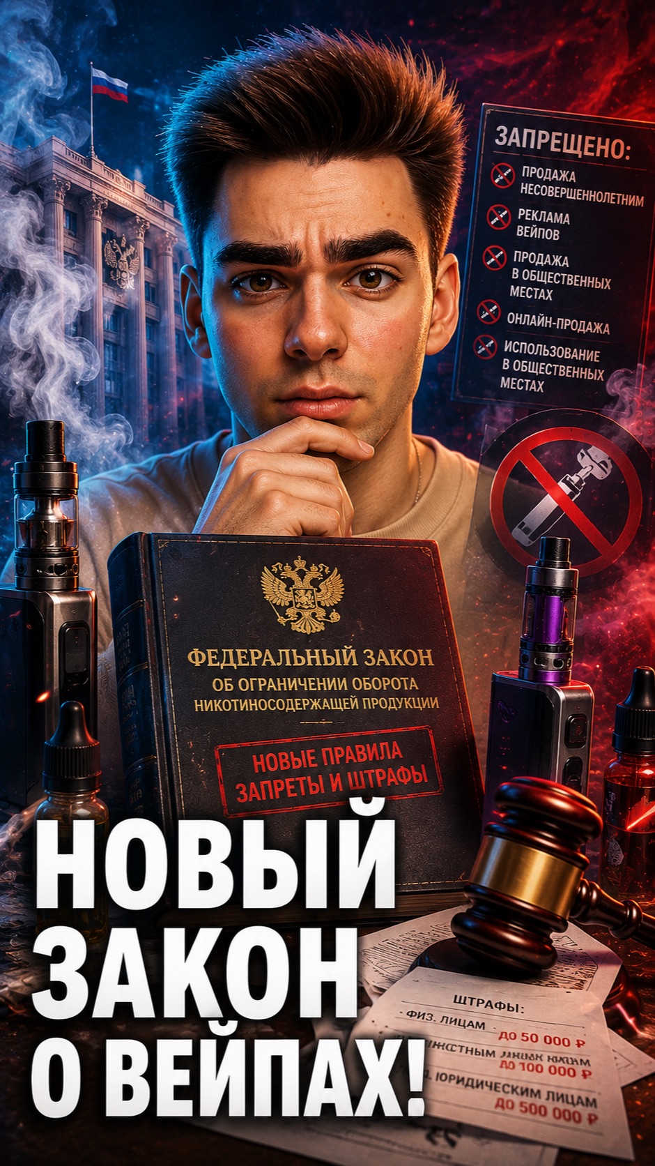 Новый закон о вейпах!
