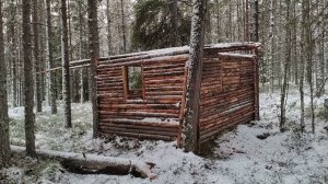 Строю лесное укрытие - Закрыл правую стену. Встретил людей