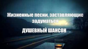 ПЕСНИ В ДОРОГУ|Жизненные песни, заставляющие задуматься|ДУШЕВНЫЙ ШАНСОН