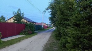 Фотки из нашего дачного посёлка, вчерашние