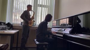 Фантазия для саксофона и фортепиано. Музыка Ярослава Маркова