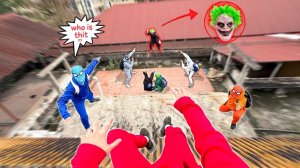 Кто находится в заброшенном доме? Spider man Человек паук