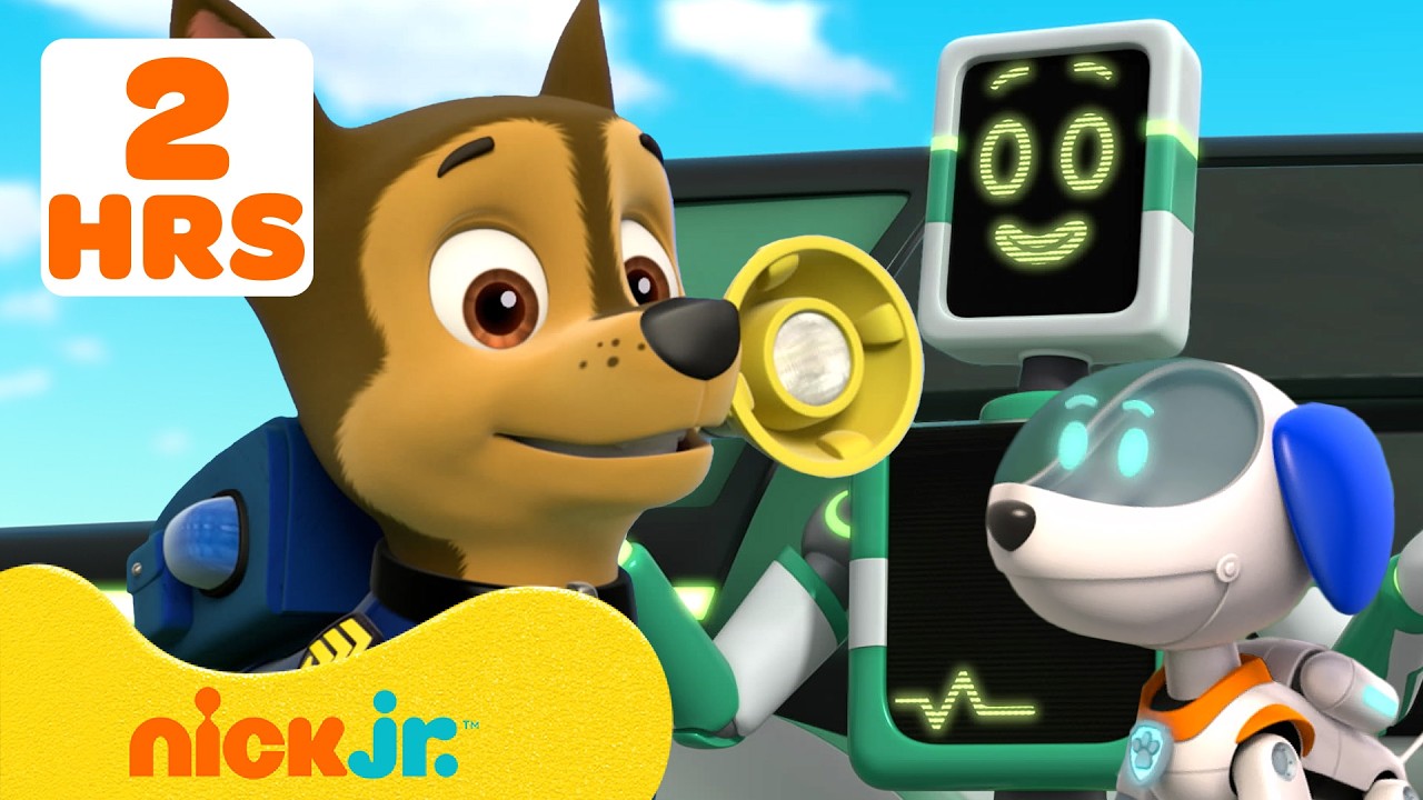 Мегаробоспасения!  Щенячий патруль  Nick Jr. Cyrillic