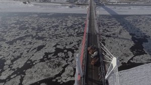 Завершено строительство российской части первого автомобильного моста из России в Китай.Прямой эфир.