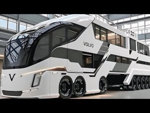 Volvo 2026 Роскошный Автодом – Впечатляющий Интерьер, Мощный Двигатель и Умные Технологии