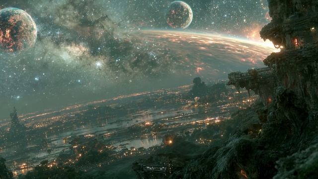 The Stairway to the Edge of Creation ｜ Space Ambient Music смотреть онлайн