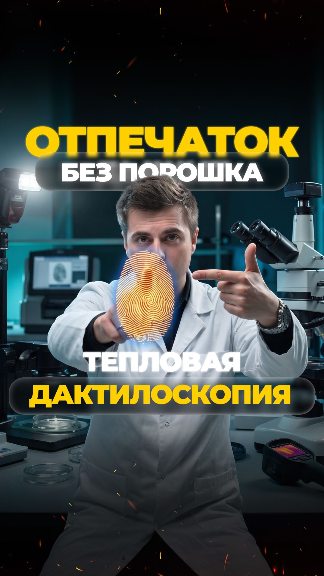 НОВЫЙ СПОСОБ ПОИСКА ОТПЕЧАТКОВ!