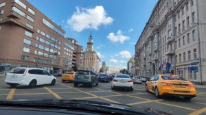 Прокатимся по Садовому кольцу Москвы #москва #прогулка #город #улица #дорога