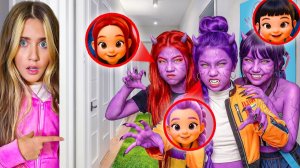 👻 СПАСАЕМ БЭБИ К-ПОП ДЕМОНОВ В РЕАЛЬНОЙ ЖИЗНИ! ШОК 00:00 🍿 17:00 🧪 44:53 💥
