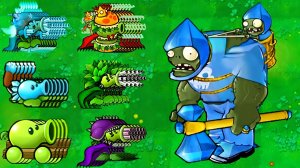 Растения против Зомби PvZ Hybrid Remake v0.23 битва прохождение топ