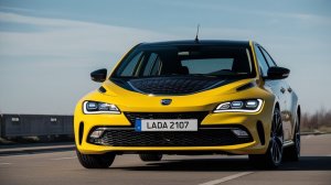 🚗 Lada 2107 2026 — Ярко-жёлтая легенда возвращается! Новый дизайн, гибрид и полный обзор